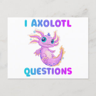 Postal preguntas de i axlotl Classic
