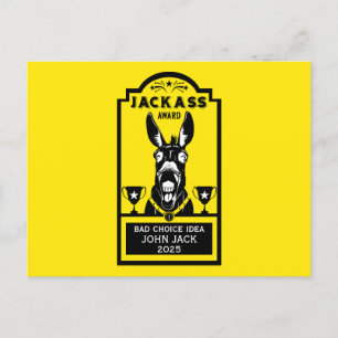 Postal Premio Jackass