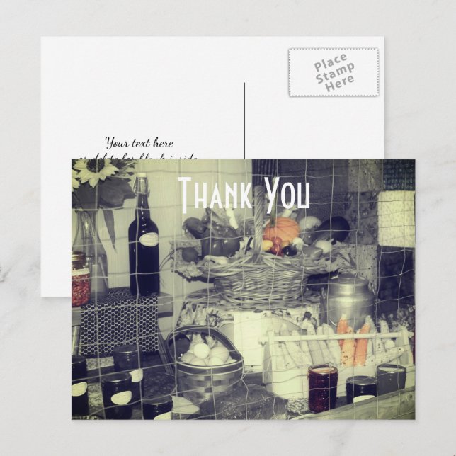 Postal Premio Producir País Feria Gracias (Anverso / Reverso)