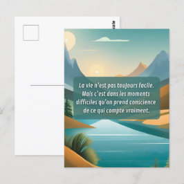 Postal Prends soin de toi