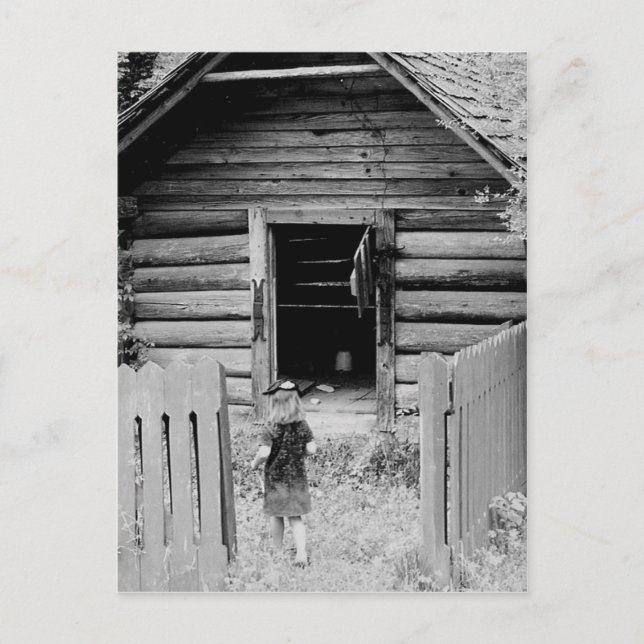 Postal Preparación para la limpieza de primavera (Anverso)