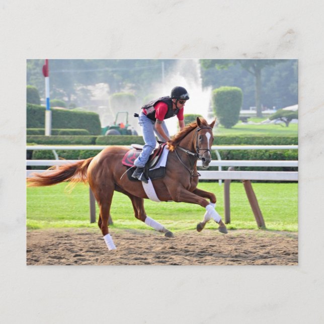 Postal Preparado para Saratoga 150 (Anverso)