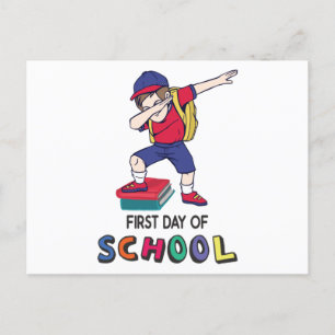 Postal Preparado para una escuela en línea