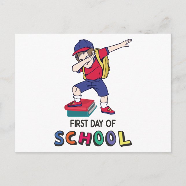 Postal Preparado para una escuela en línea (Anverso)