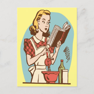 Postal ¡Preparando ese plato especial!