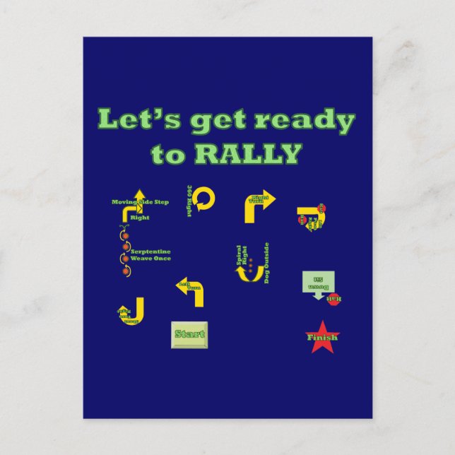 Postal Preparémonos para la concentración (Anverso)