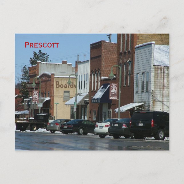Postal Prescott (Anverso)