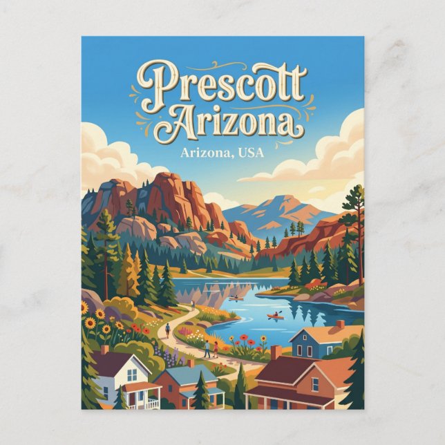 Postal Prescott Arizona (Anverso)