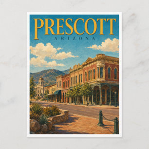 Postal Prescott Arizona Whiskey Row GeoSaga