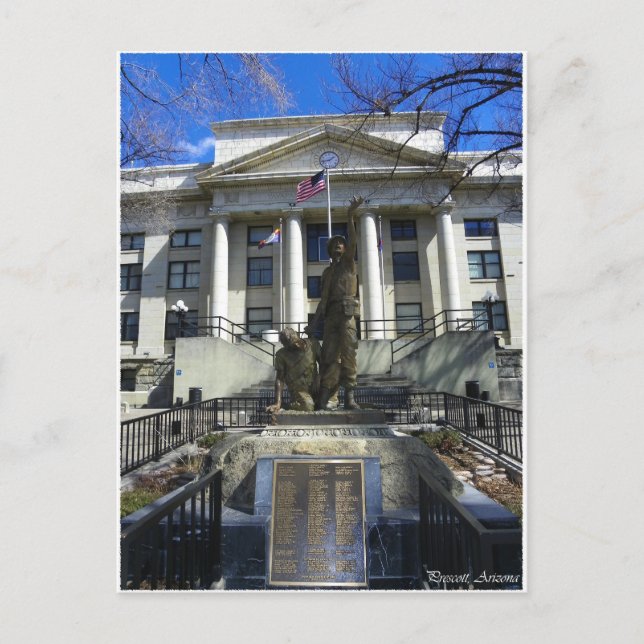 Postal Prescott, Tribunal de Arizona (Anverso)