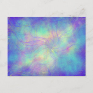 Postal Presencia Angelical Arte Cristiano Profético Moder