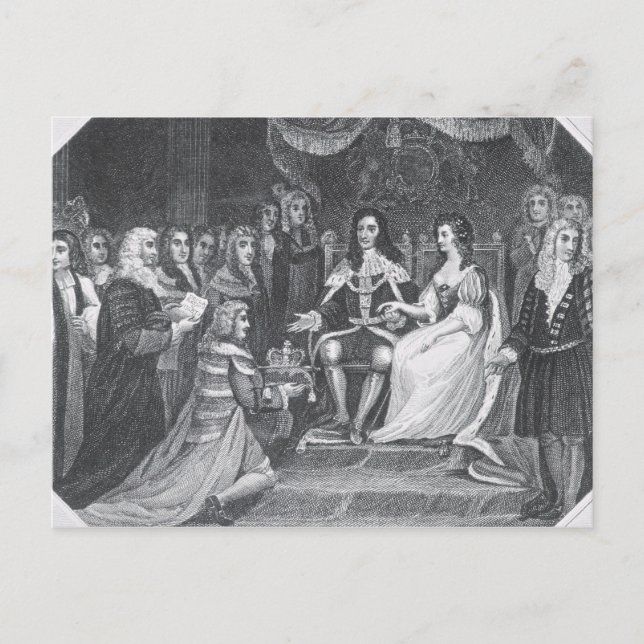 Postal Presentación de la Carta de Derechos (Anverso)