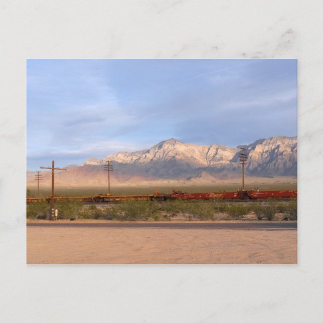 Postal Preservación nacional de Mojave California (Anverso)