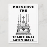 Preservar el Altar de la Misa Latina Católica Trad
