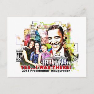 Postal presidencial inaugural de Obama en 2013