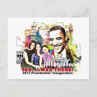 Postal presidencial inaugural de Obama en 2013