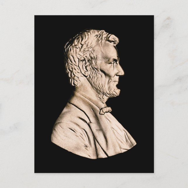 Postal Presidente Abraham Lincoln (Anverso)