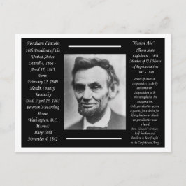 Postal Presidente Abraham Lincoln