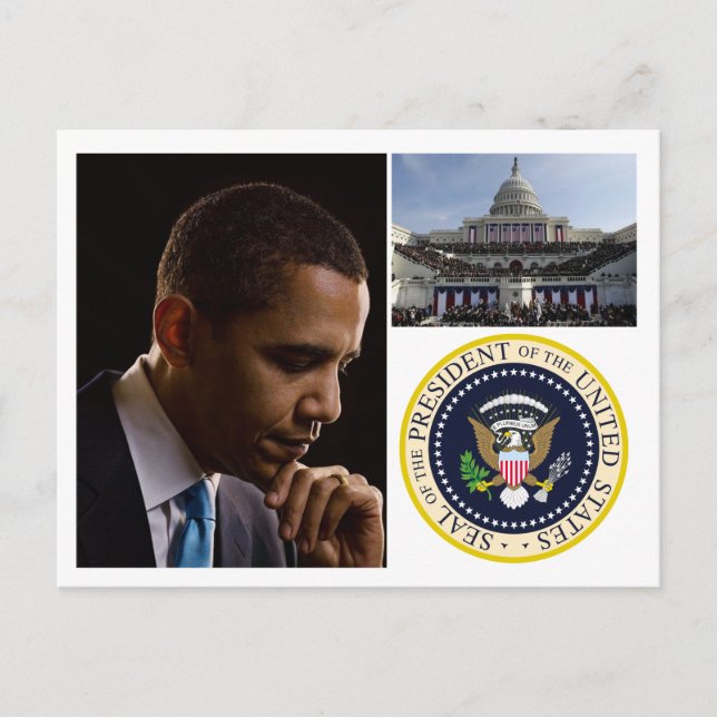 Postal Presidente Barack Obama (Anverso)