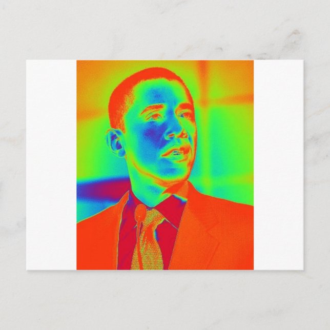 Postal Presidente Barack Obama (Anverso)