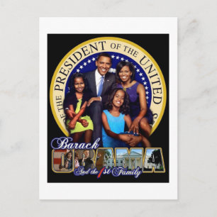 Postal Presidente Barack Obama
