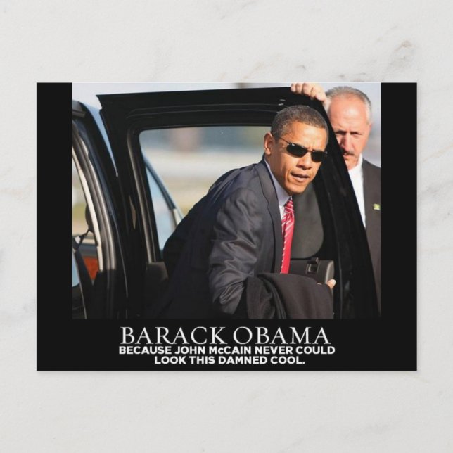 POSTAL PRESIDENTE BARACK OBAMA (Anverso)