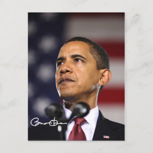 Postal Presidente Barack Obama
