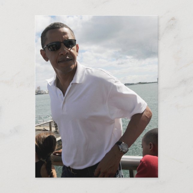 Postal Presidente Barack Obama (Anverso)