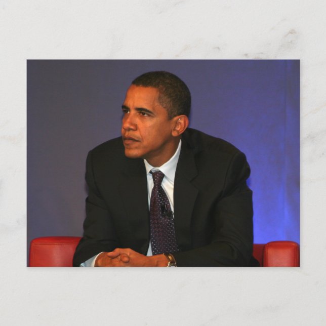 Postal Presidente Barack Obama (Anverso)