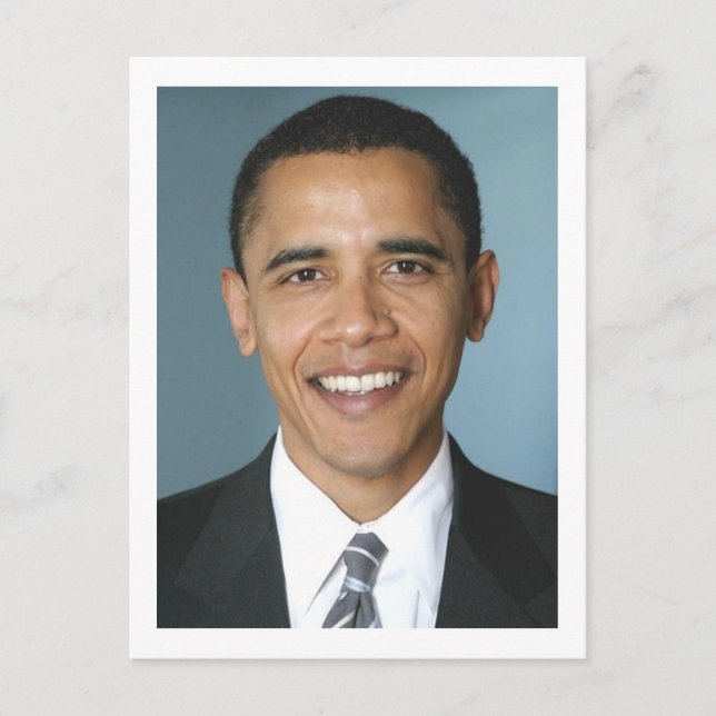 Postal Presidente Barack Obama (Anverso)