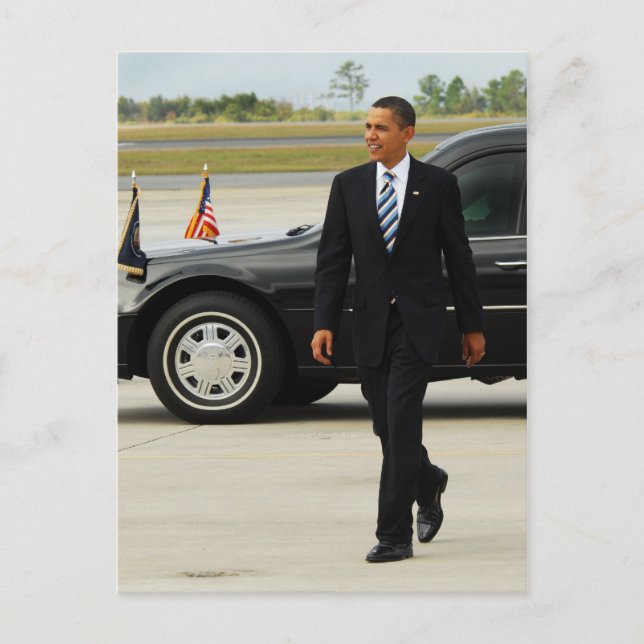 Postal Presidente Barack Obama (Anverso)