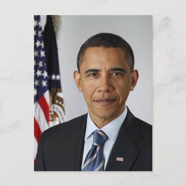 Postal Presidente Barack Obama (Anverso)