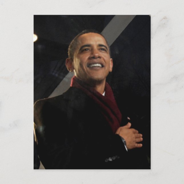 Postal Presidente Barack Obama (Anverso)
