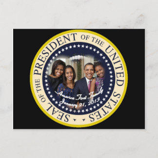 Postal Presidente Barack Obama