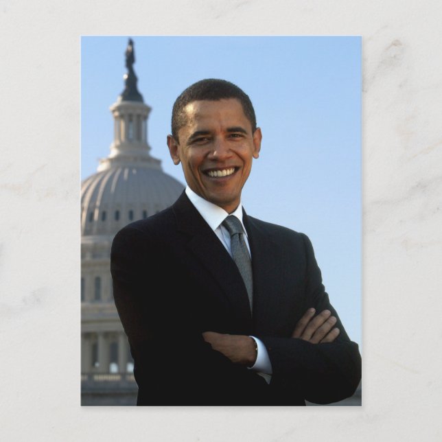 Postal Presidente Barack Obama (Anverso)
