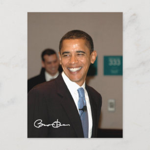 Postal Presidente Barack Obama
