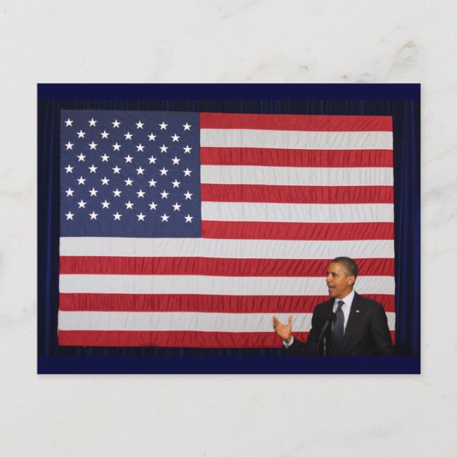 Postal Presidente Barack Obama (Anverso)