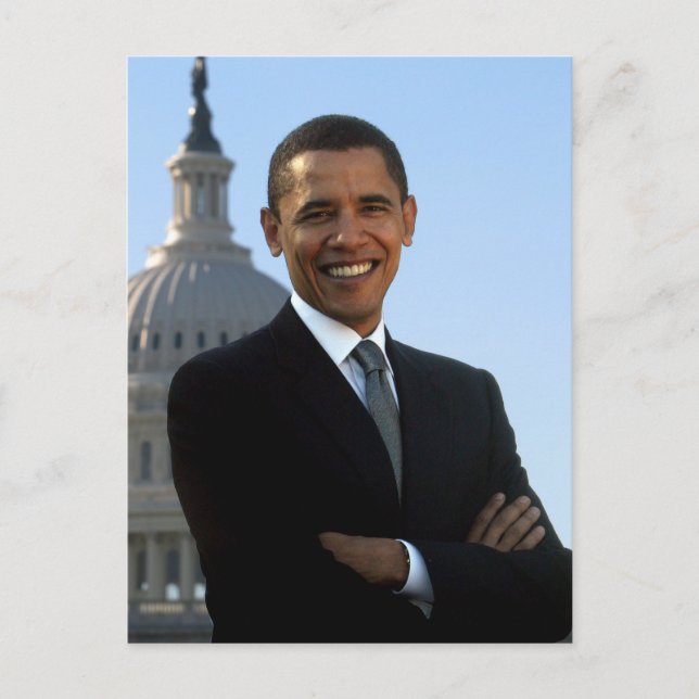 Postal Presidente Barack Obama (Anverso)