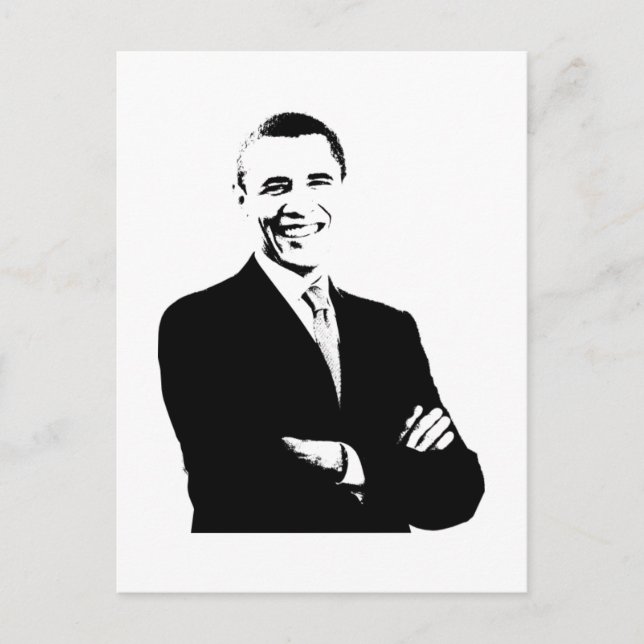 Postal Presidente Barack Obama (Anverso)