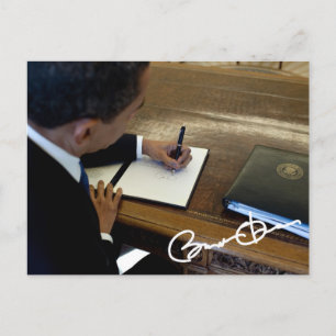 Postal Presidente Barack Obama