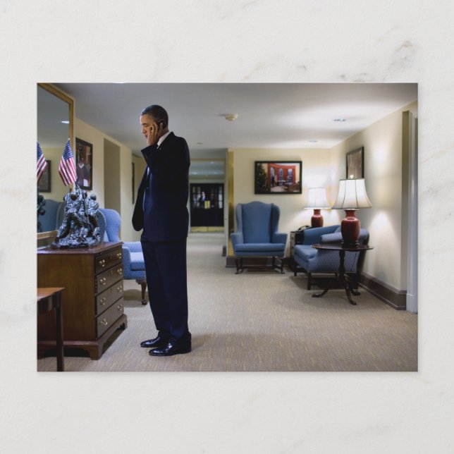 Postal Presidente Barack Obama (Anverso)