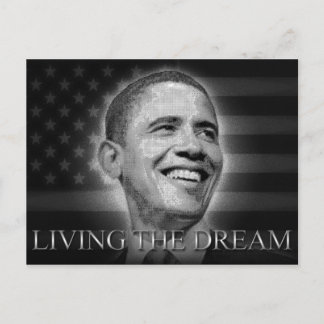 Postal Presidente Barack Obama - Viviendo el sueño
