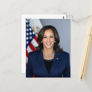 Postal Presidente Candidato Kamala Harris US 2024