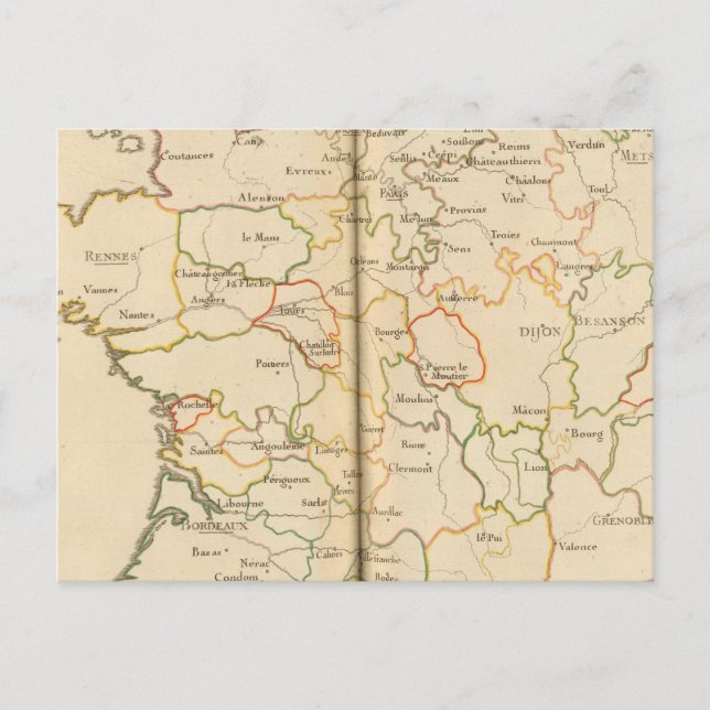 Postal Presidente de Francia (Anverso)