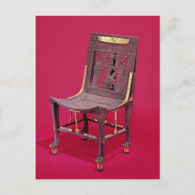 Postal Presidente, de la Tumba de Tutankhamun representan (Anverso)