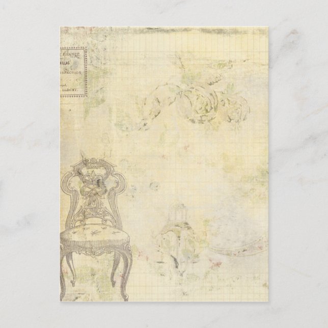 Postal Presidente del país francés (Anverso)