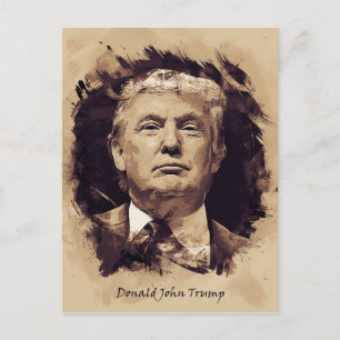 Postal Presidente Donald Trump