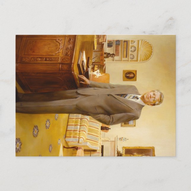 Postal Presidente estadounidense James Earl Carter Oficin (Anverso)