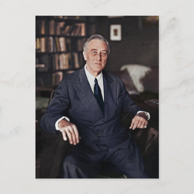 Postal Presidente Franklin D. Roosevelt (Anverso)