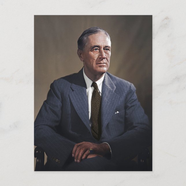 Postal Presidente Franklin D. Roosevelt (Anverso)